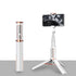 Selfie Stick Tripod, Lightweight Aluminum All in One Extendable Phone Tripod Selfie Stick Bluetooth with Remote